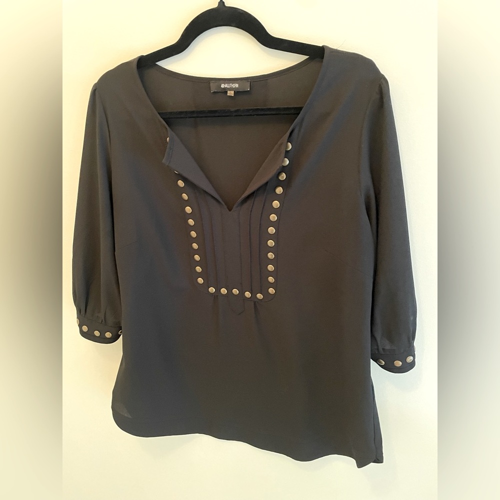 Black dress blouse